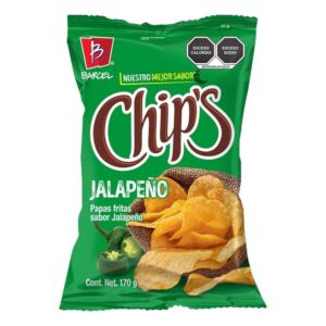 chips jalapeño 170g