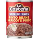 frijoles refritos pintos 546g la costena