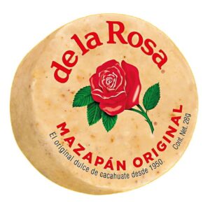 mazapan de cacahuete de la rosa 28g